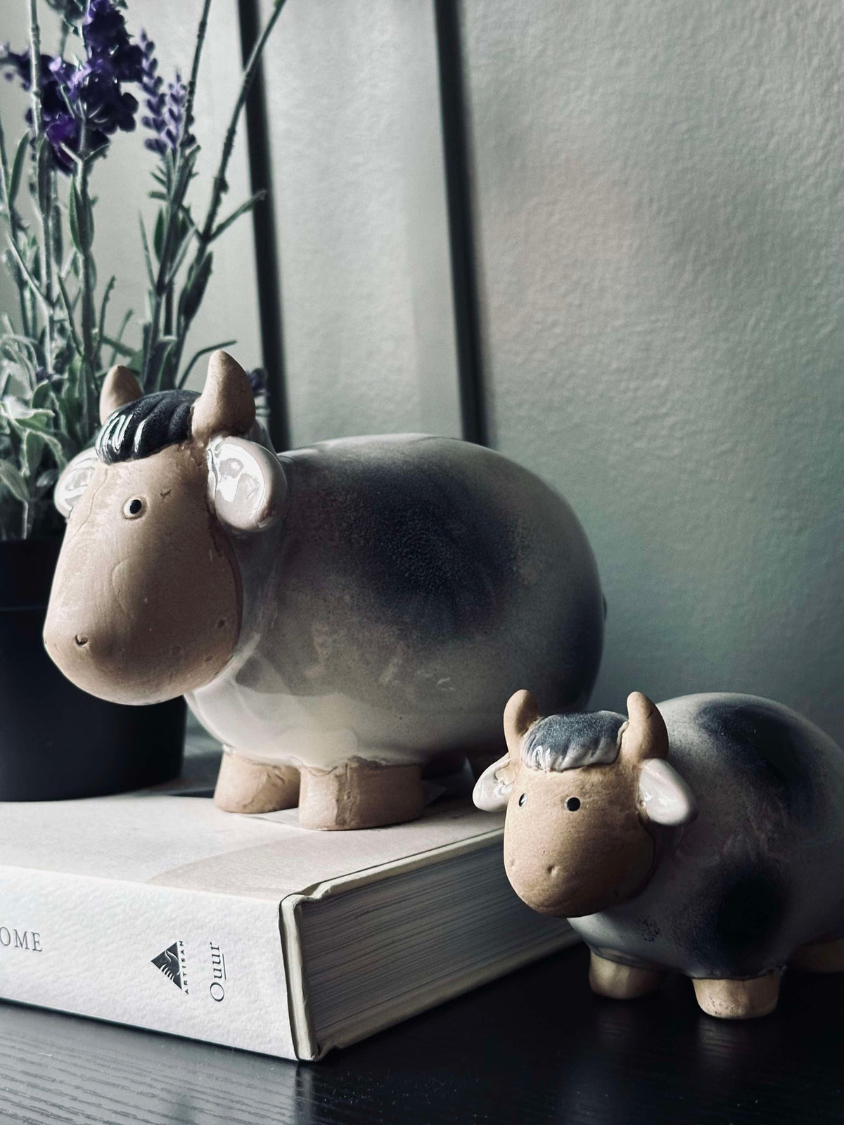 Vache en céramique - Petite