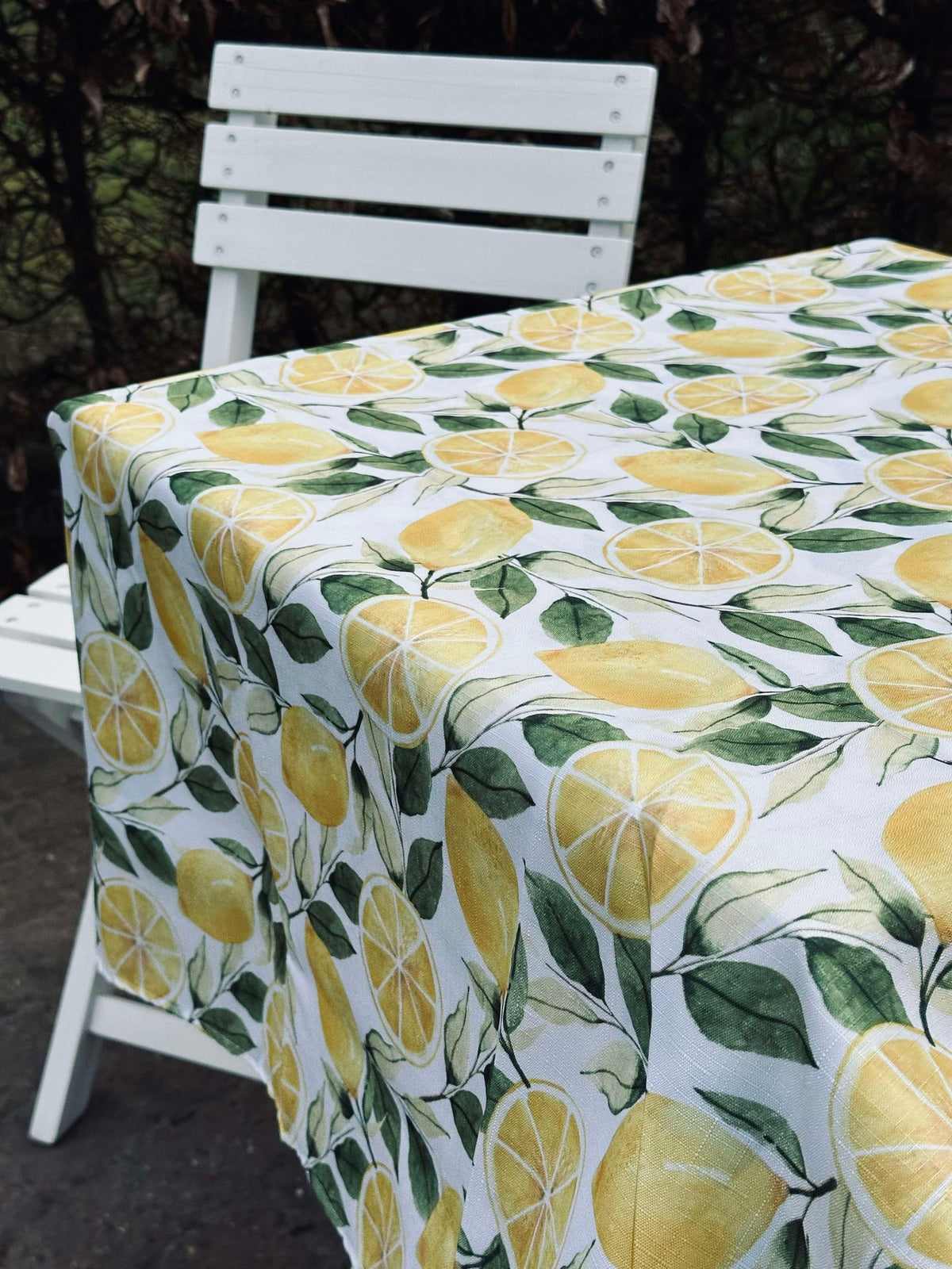 Nappe - Déperlante 180x130 - Agrumes jaunes