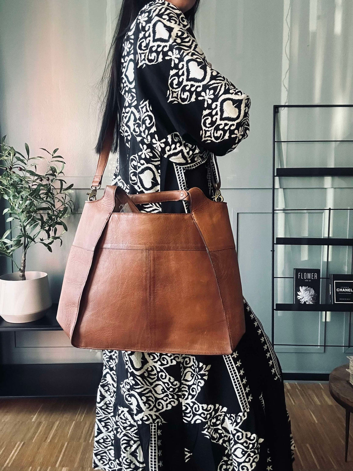 Sac de travail Jona - Walnut