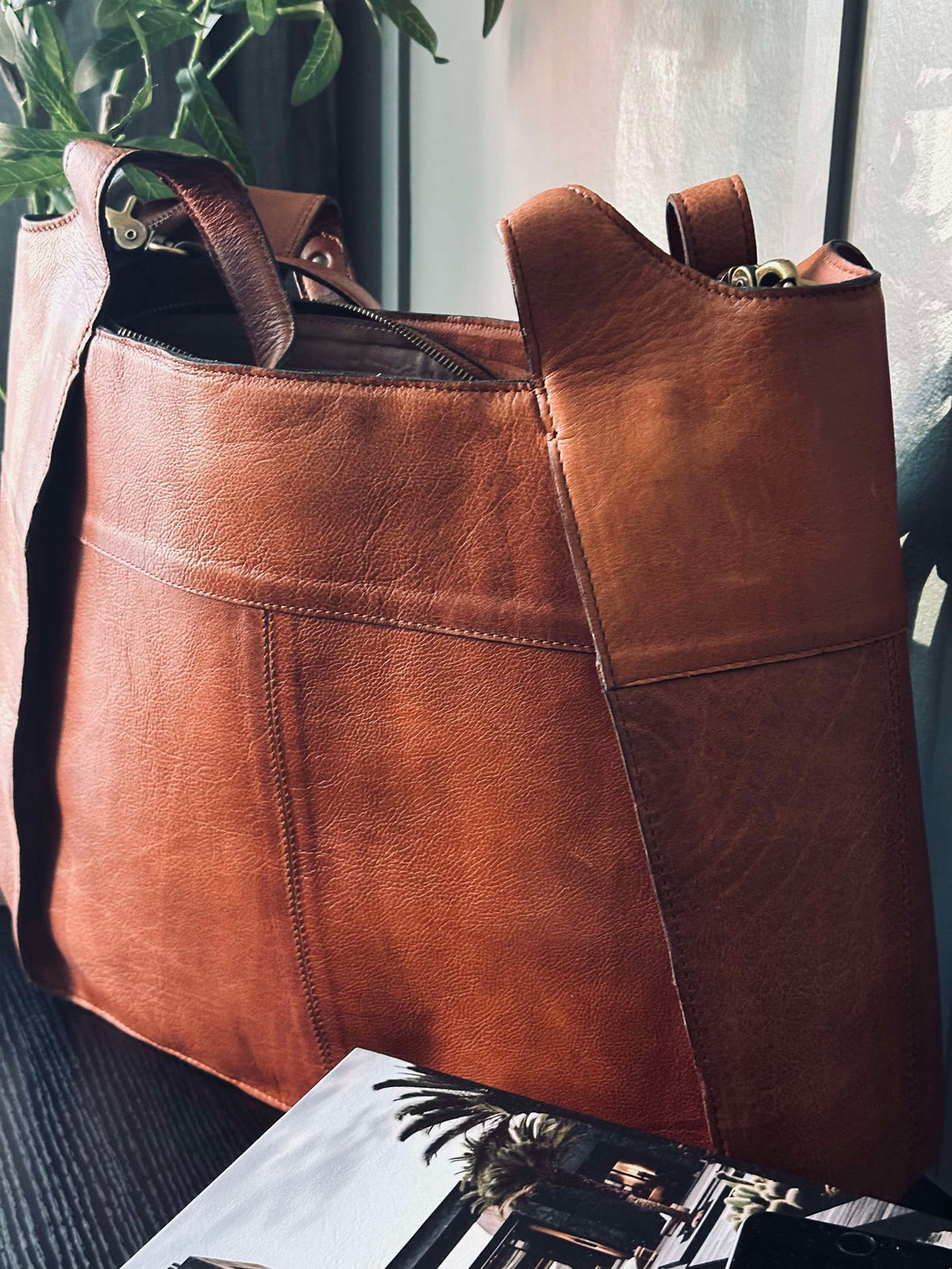 Sac de travail Jona - Walnut