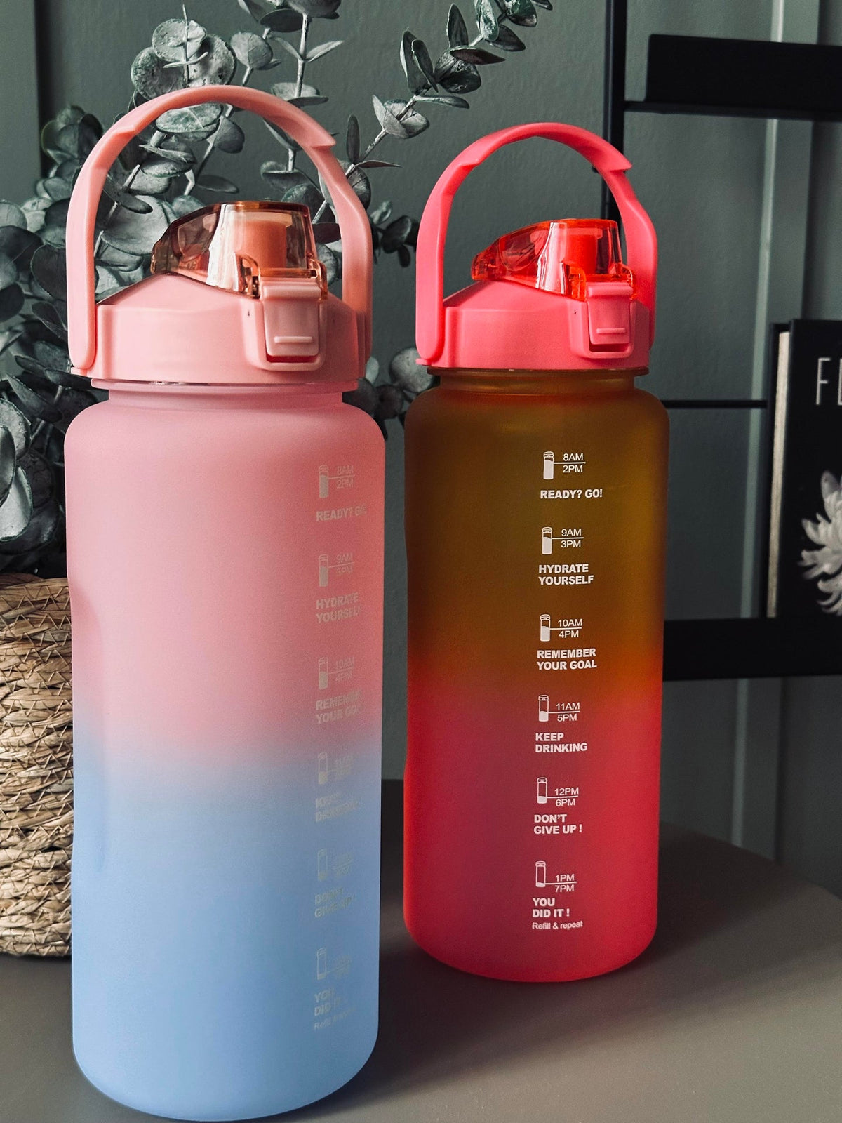 Bouteille à boire 2000 ml - Orange