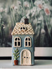 Maison photophore - Blue
