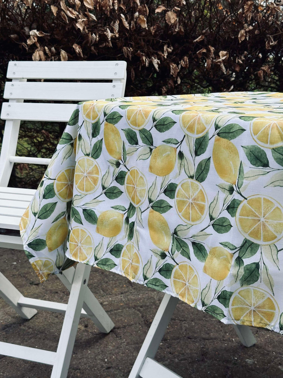 Nappe - Déperlante 180x130 - Agrumes jaunes