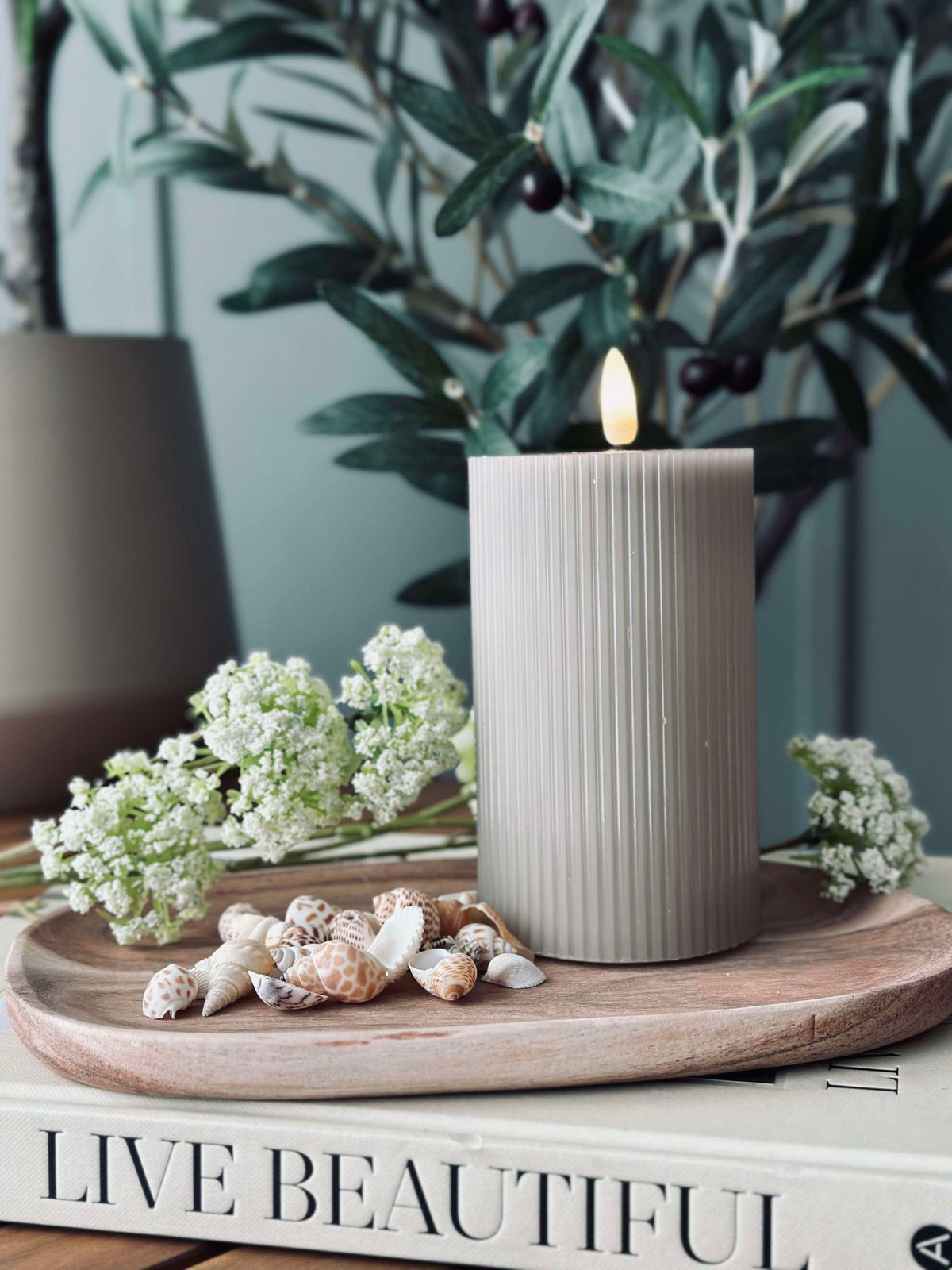 Coquillages de plage en verre - Mix