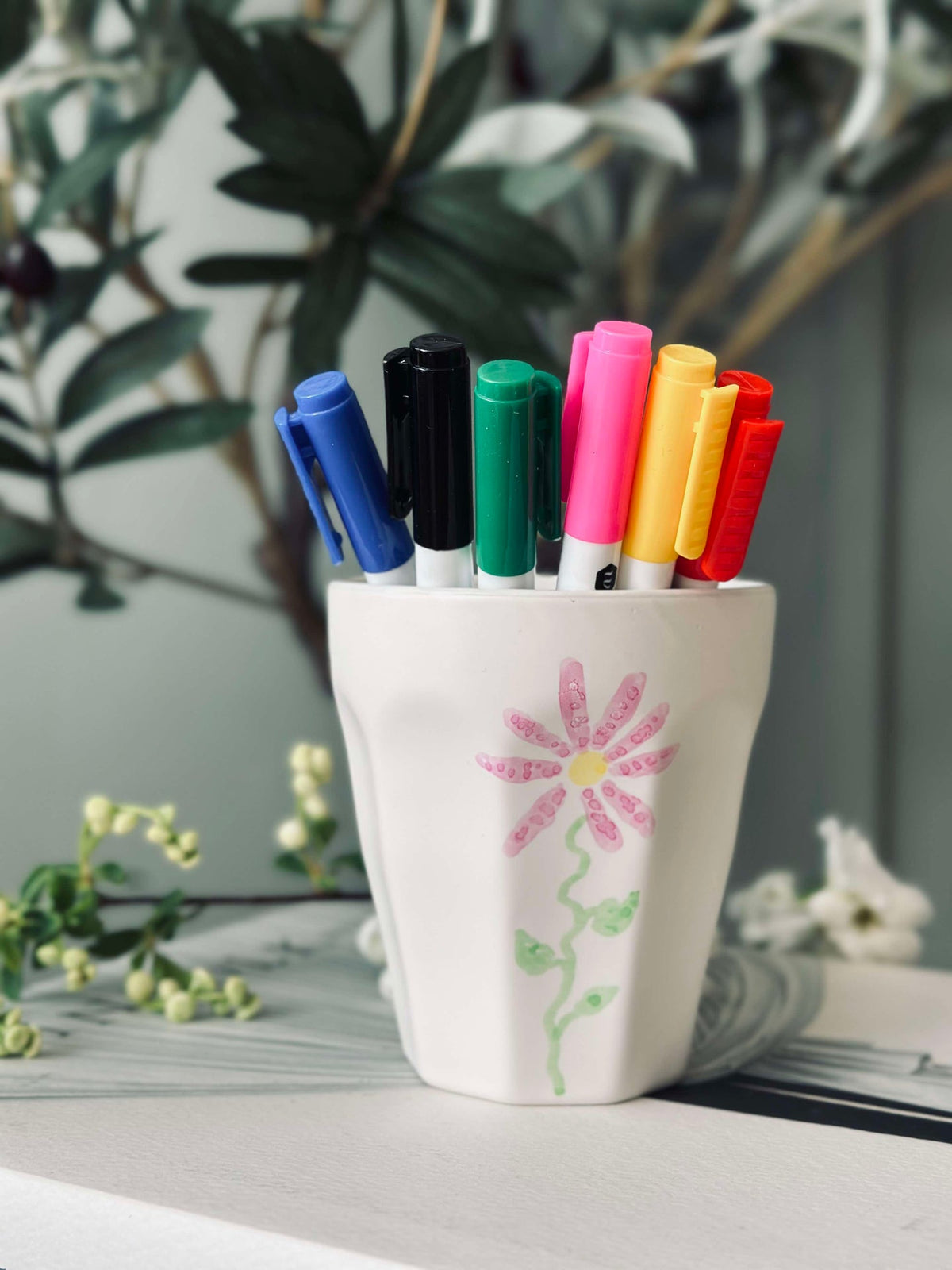 Feutres pour verre et porcelaine - 6 pcs.