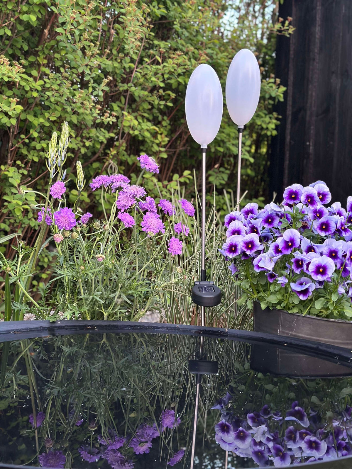 Lampe de jardin JUNA à énergie solaire