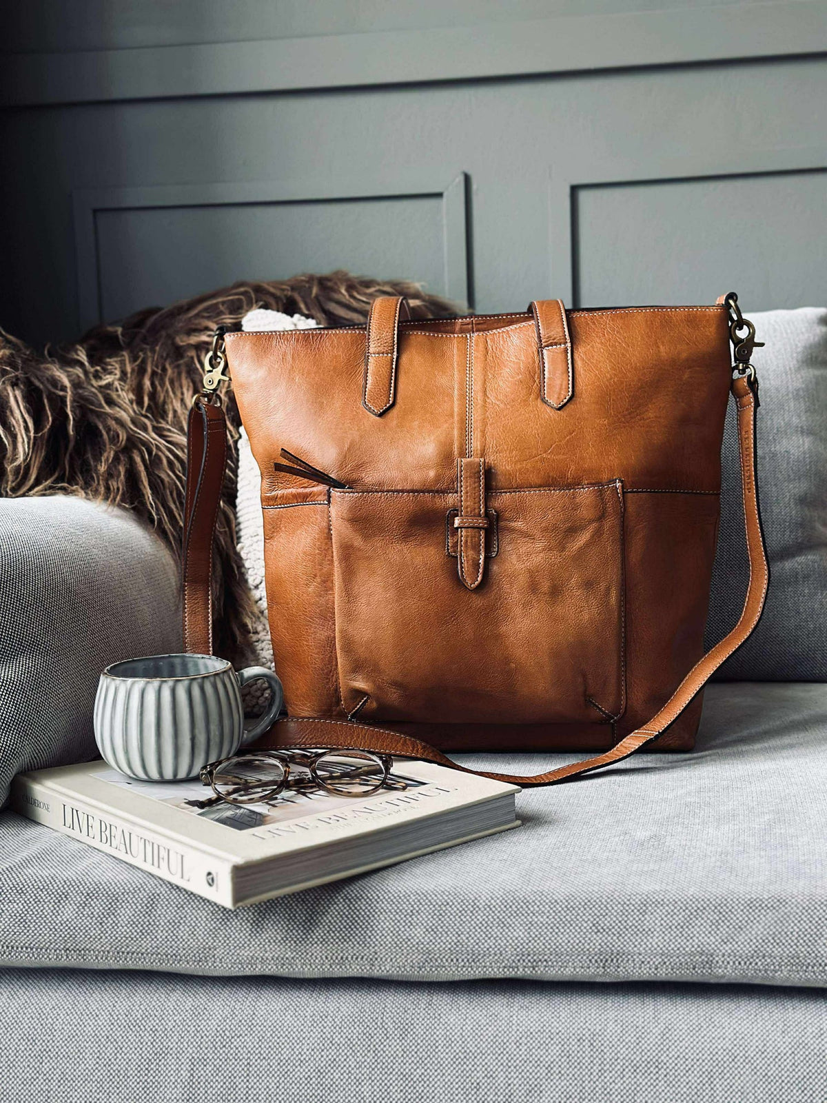 Sac Layla Cognac