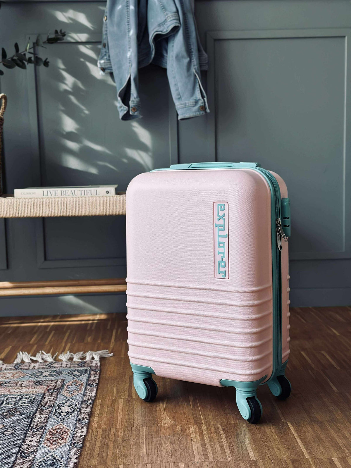Valise trolley - ROSE / MINT