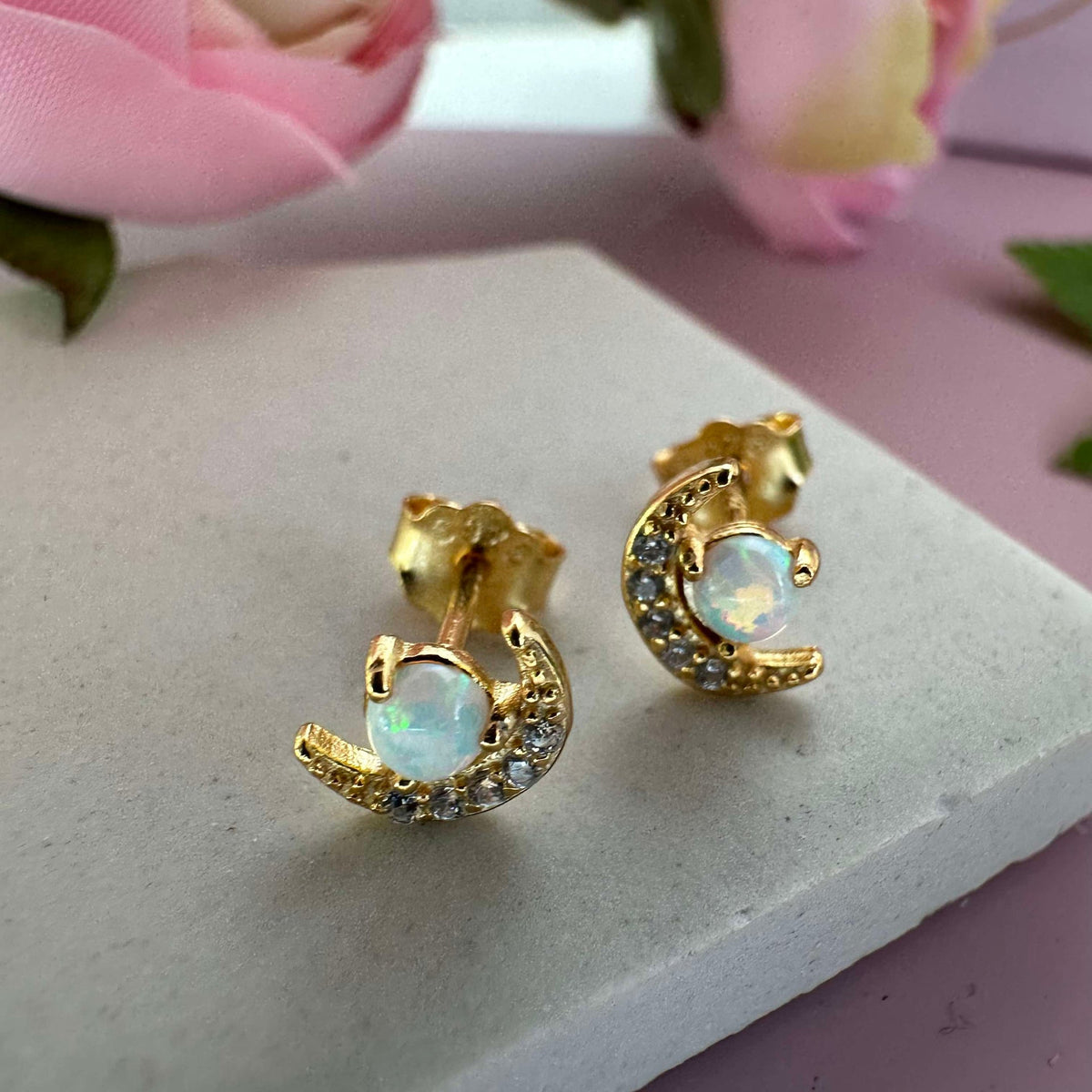 Boucles d'oreilles Alva - Duo en argent sterling