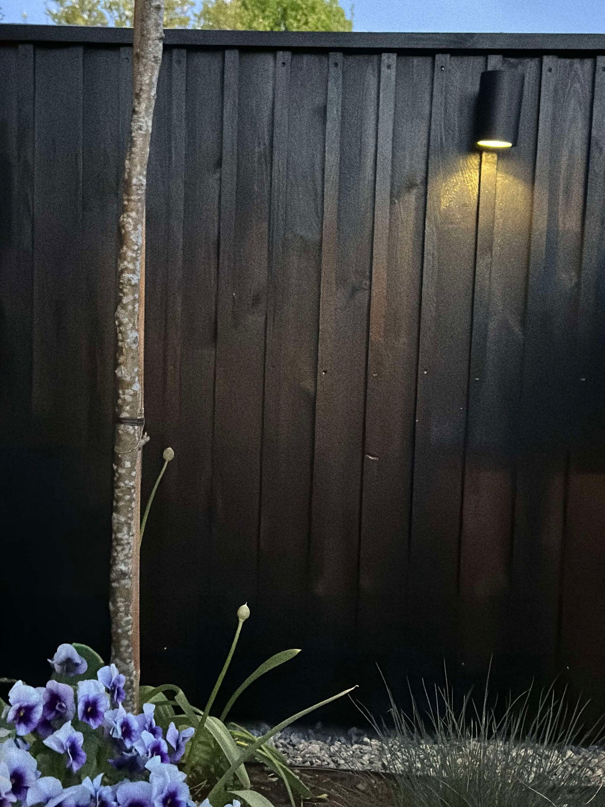 Applique murale avec énergie solaire