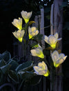 Magnolia avec cellules solaires - Blanc