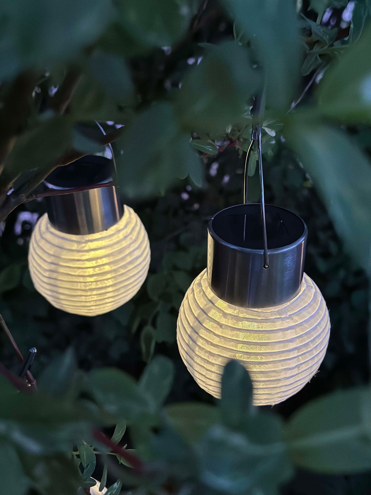 Mini lampes solaires - 3 pièces