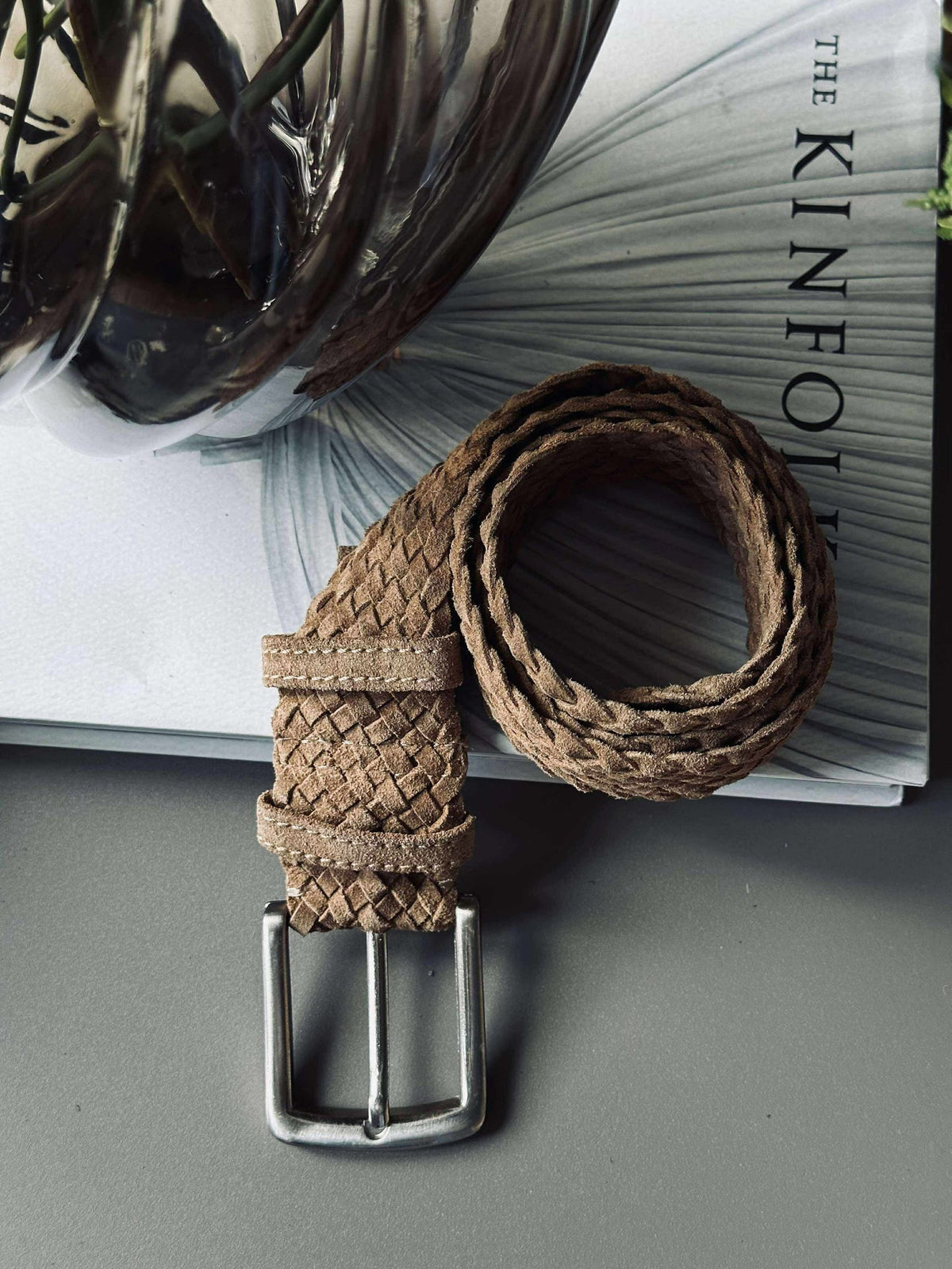 Ceinture en daim - Mud