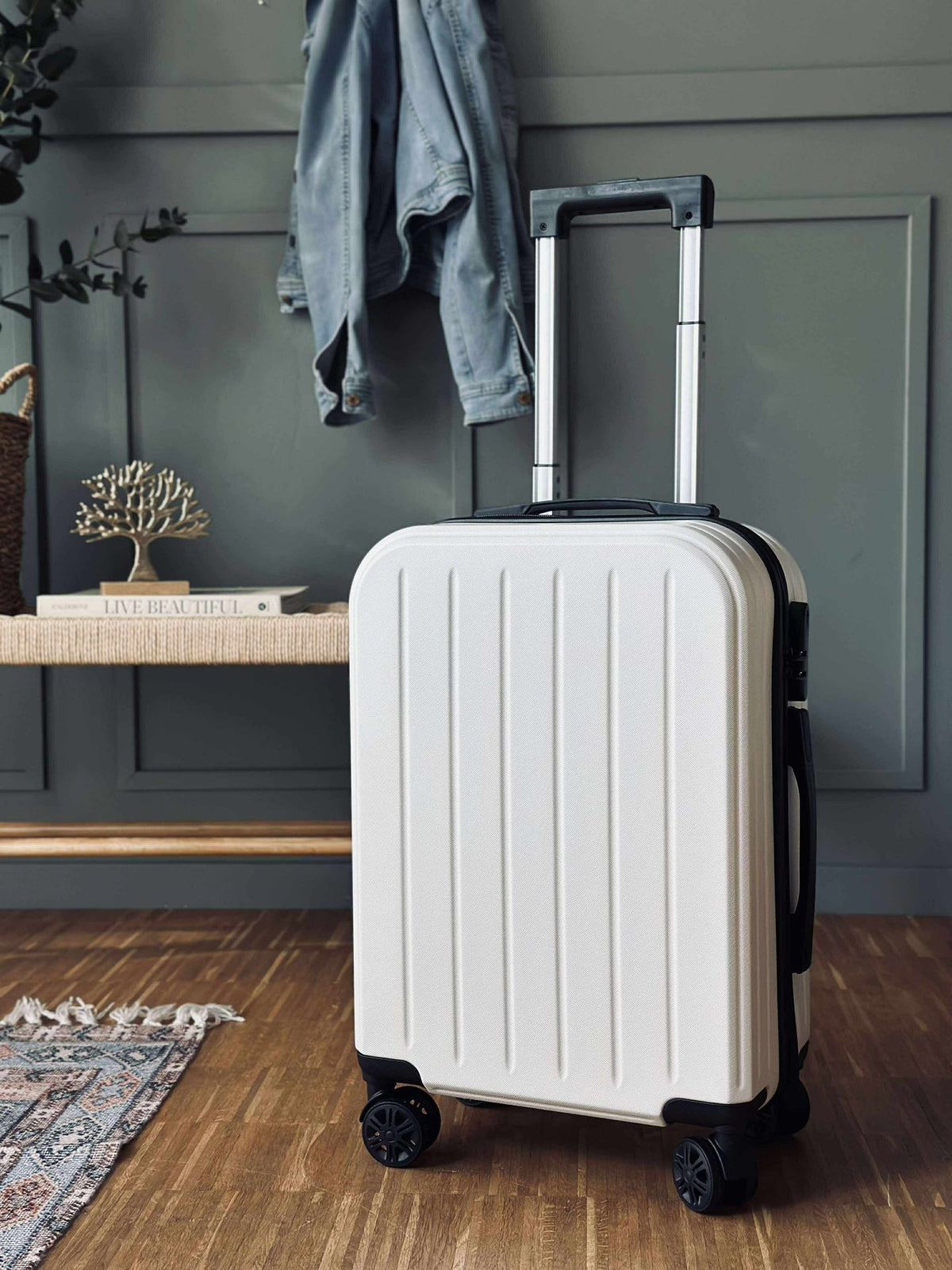 Valise trolley - Beige