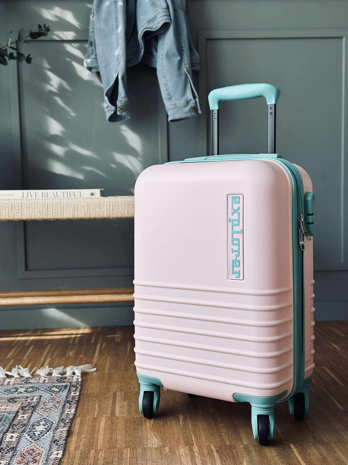Valise trolley - ROSE / MINT