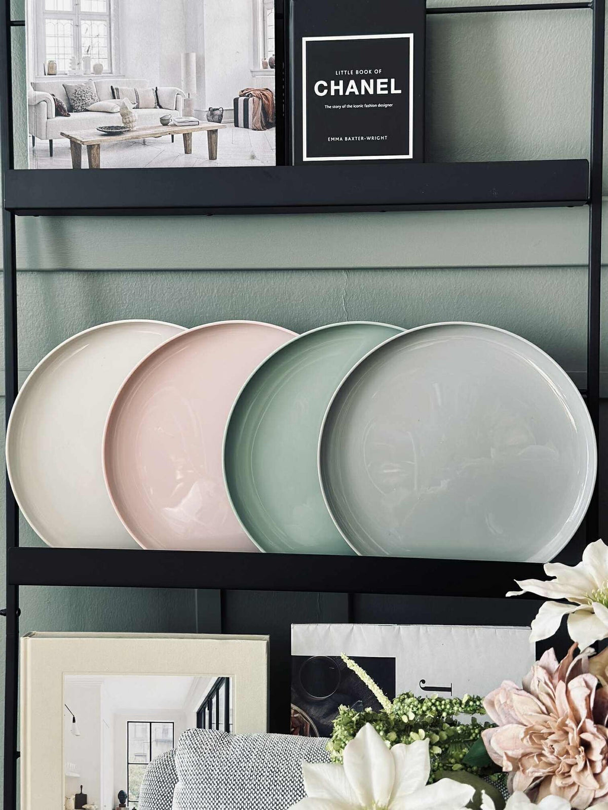 Assiette Minna - Grise