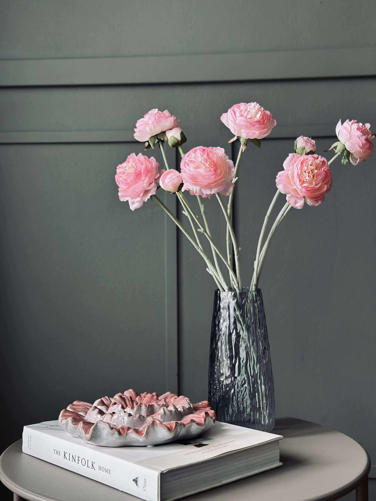 Tige de renoncule - Rose