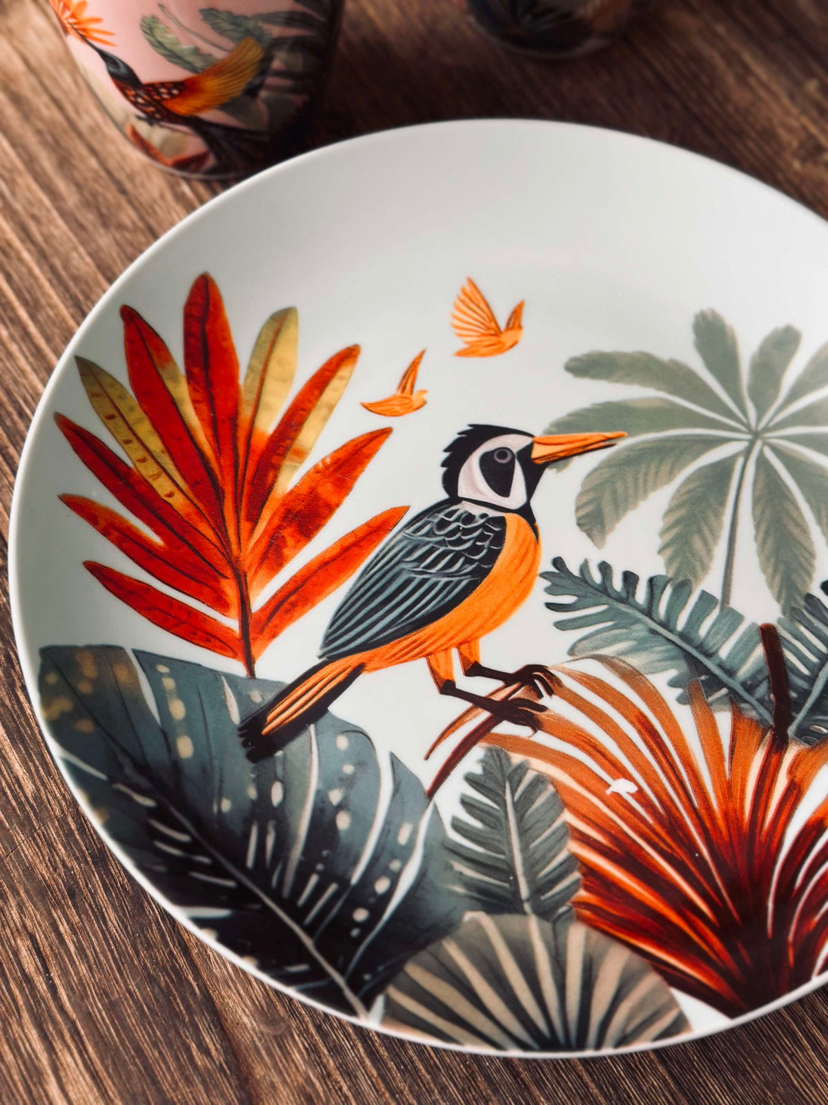 Assiette 20 cm - Mélange boho