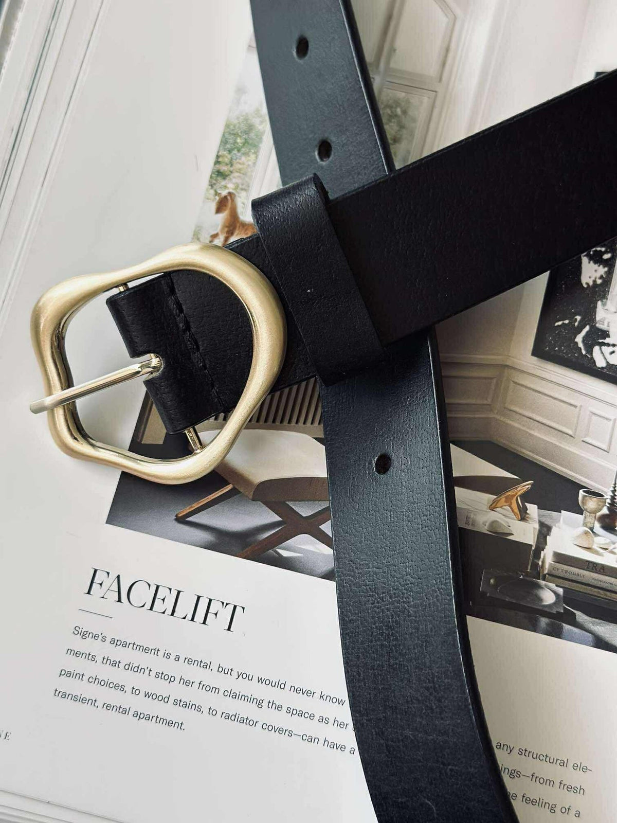Ceinture en jean