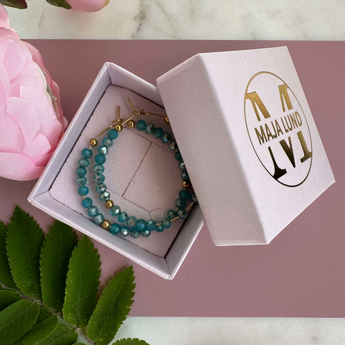 Boucles d’oreilles Merle – Blue