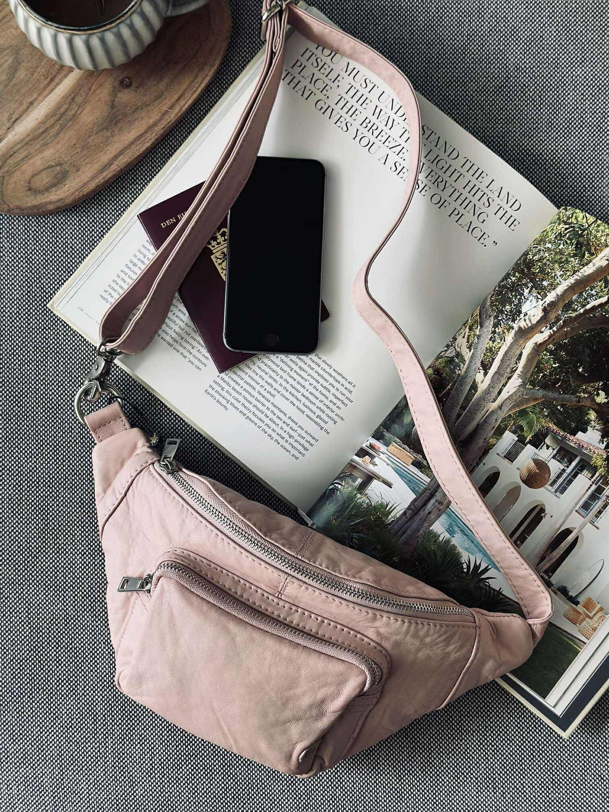 Sac banane CLASSY - Soft Rose