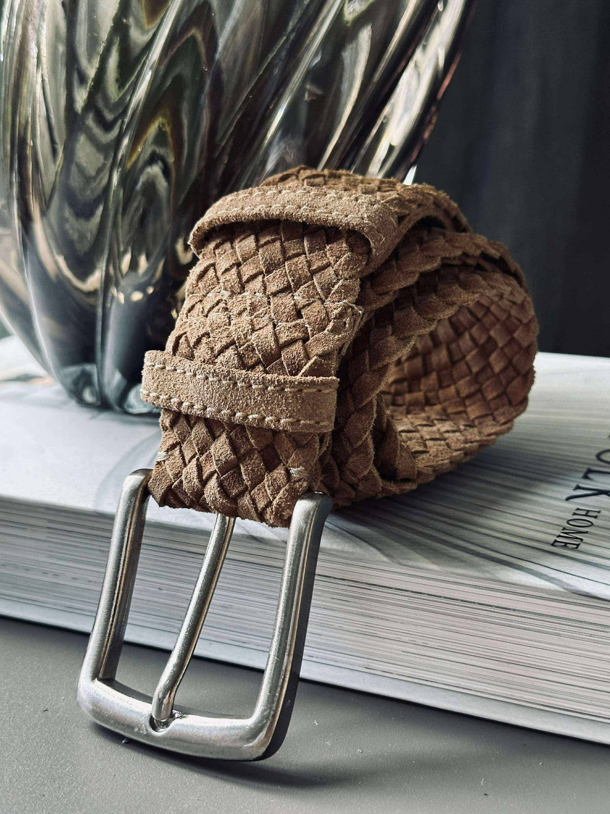 Ceinture en daim - Mud
