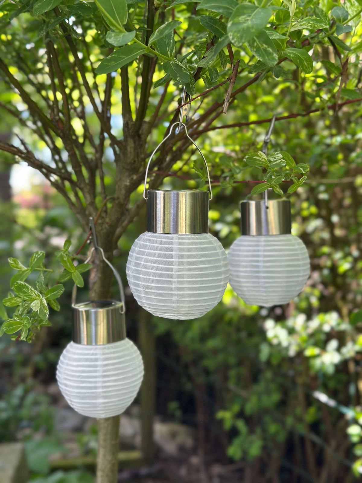 Mini lampes solaires - 3 pièces