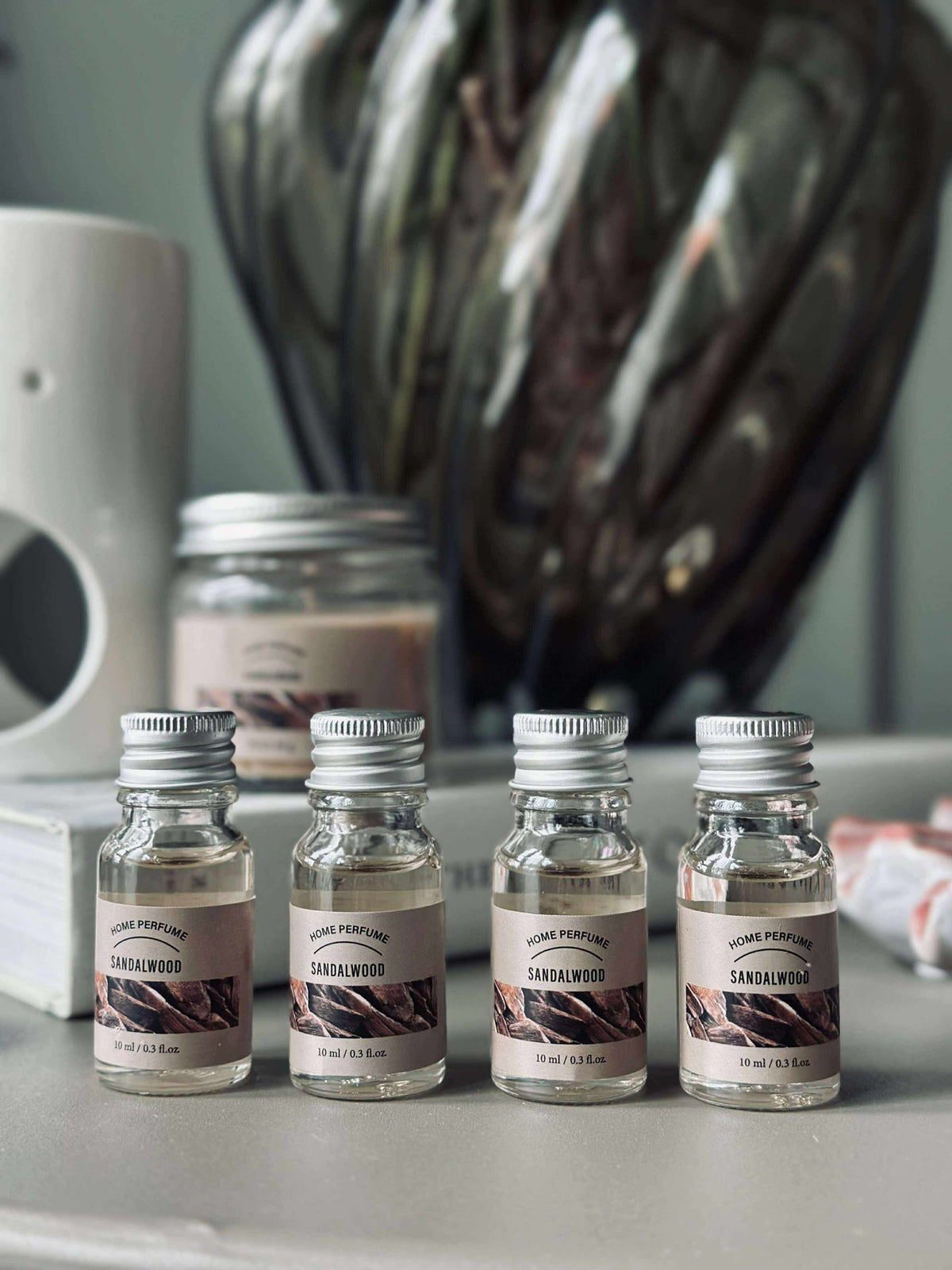 Coffret d'aromathérapie - 8 pièces Sandalwood