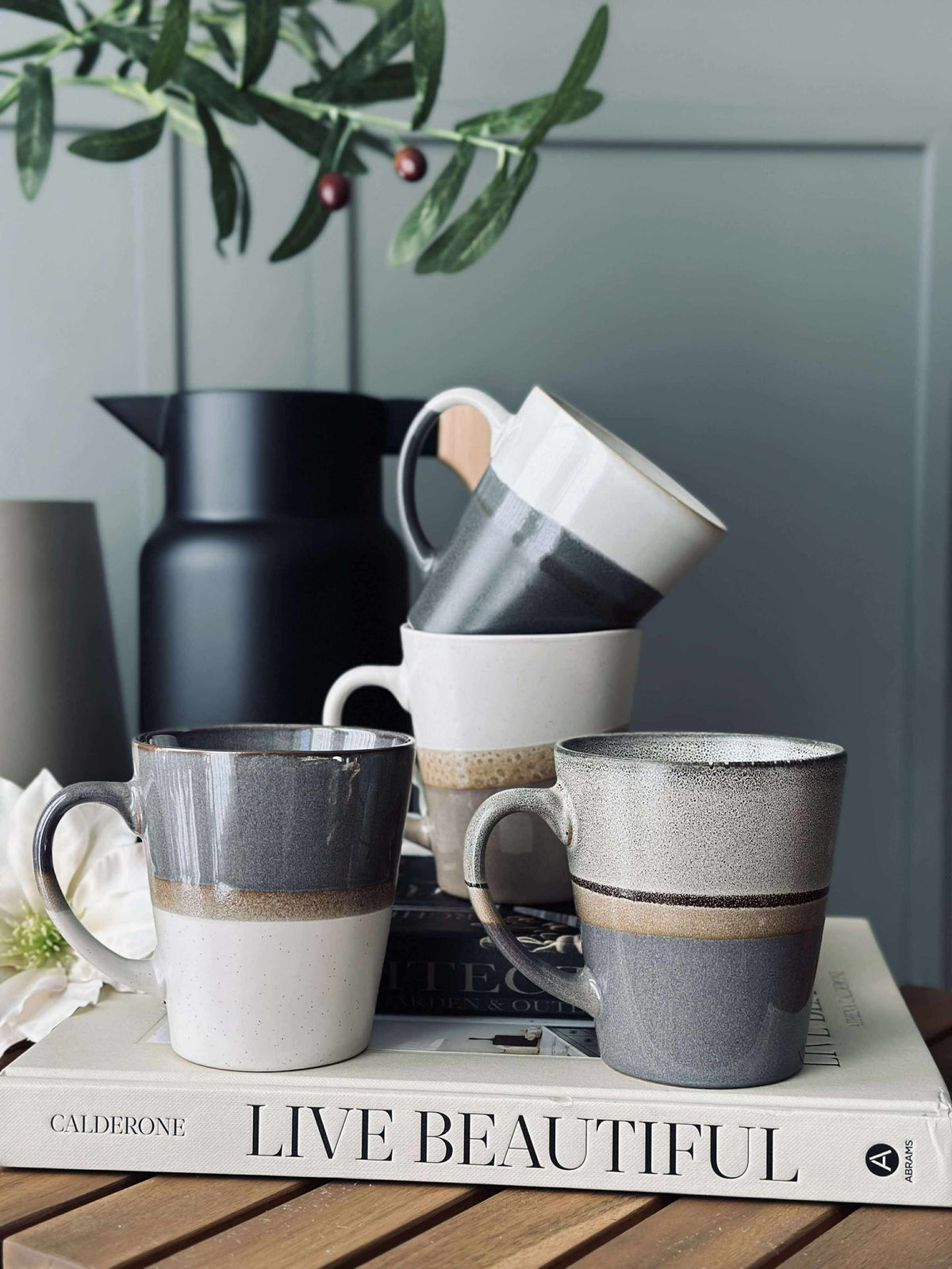 Mug GINA en grès - Colormix