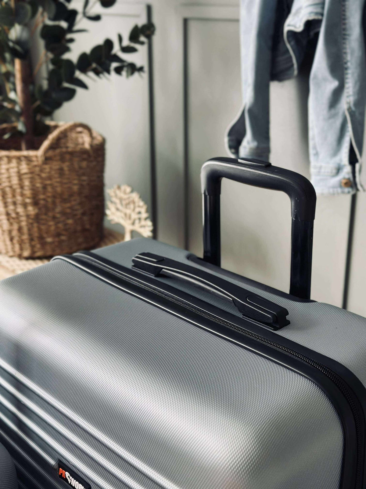 Ensemble de valises LUX Silver - lot de 3 pièces