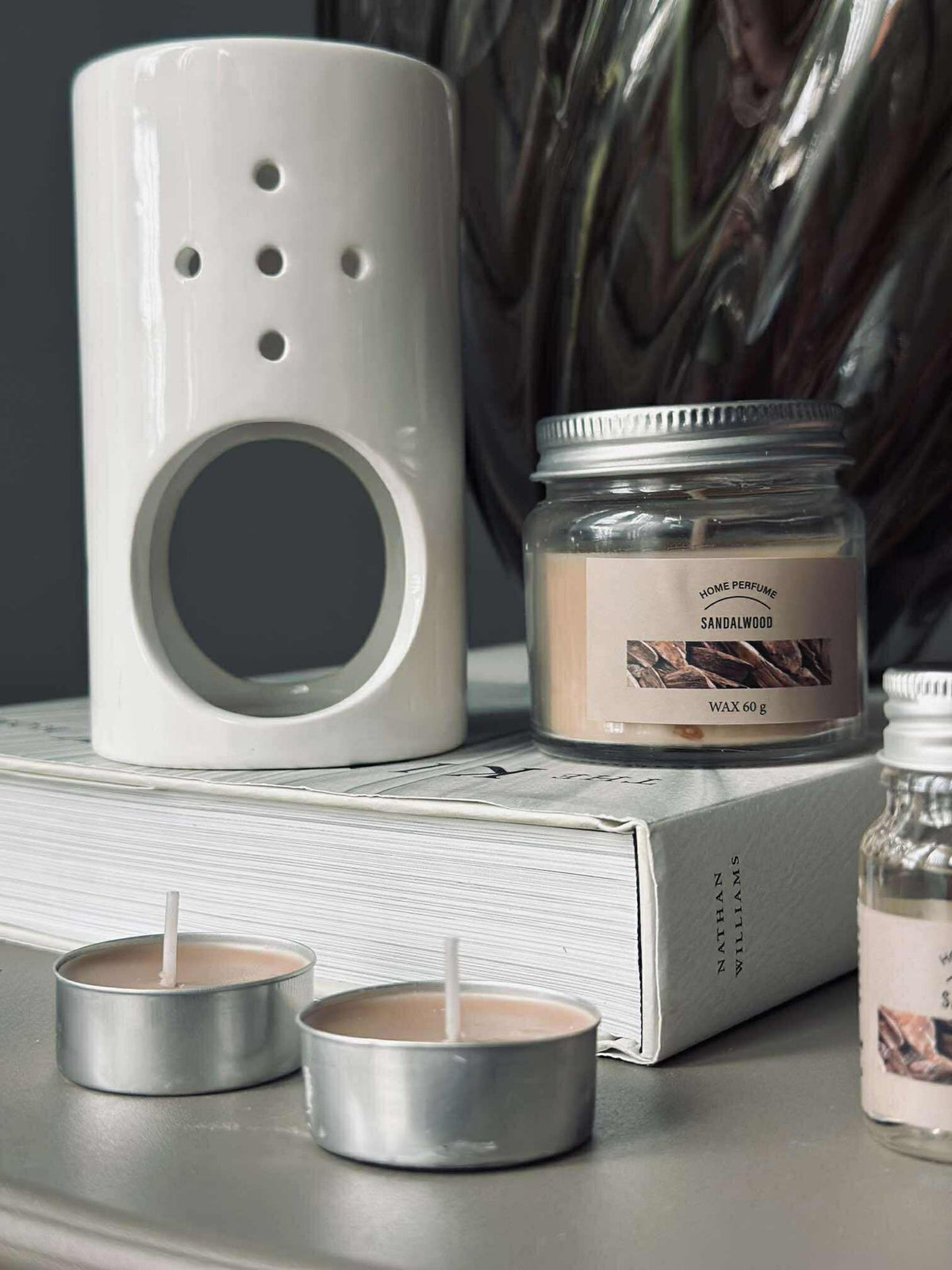 Coffret d'aromathérapie - 8 pièces Sandalwood