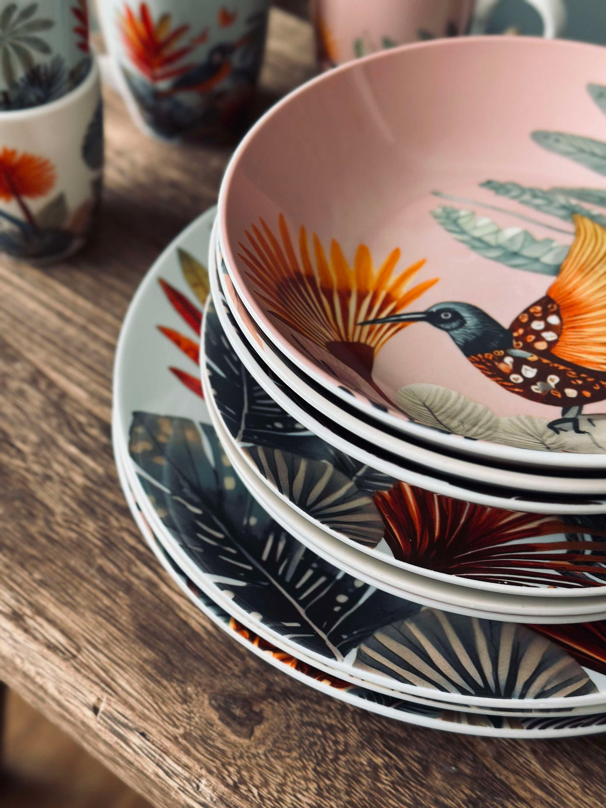 Assiette 26 cm - Boho mix