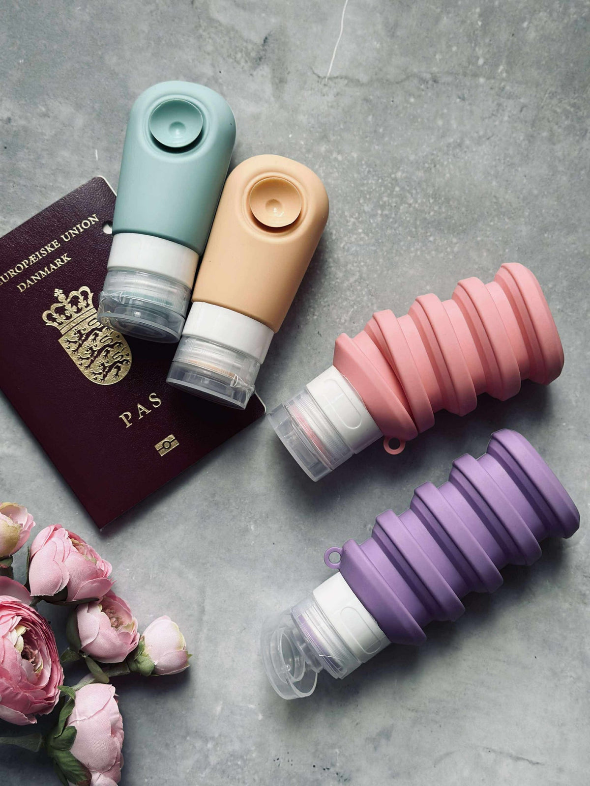 Kit de voyage – lot de rangement de 5 pièces