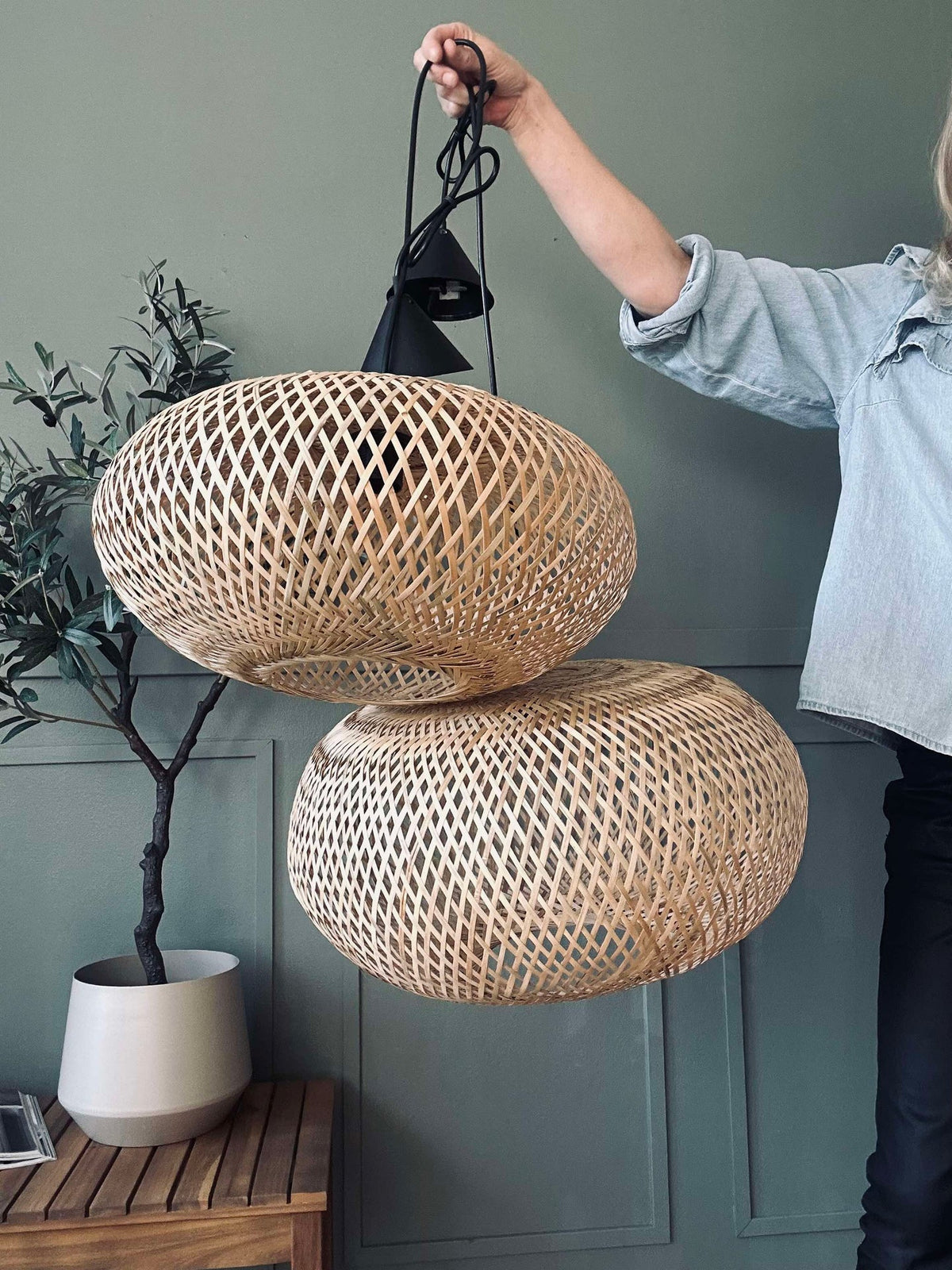 Lampe bambou - Dia 45