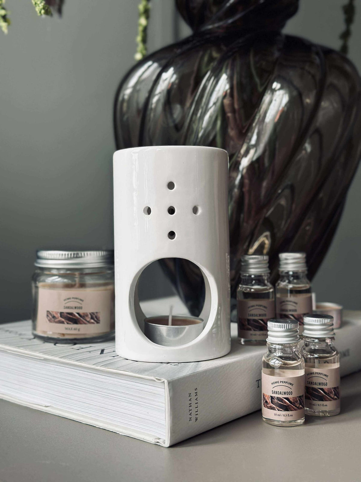 Coffret d'aromathérapie - 8 pièces Sandalwood