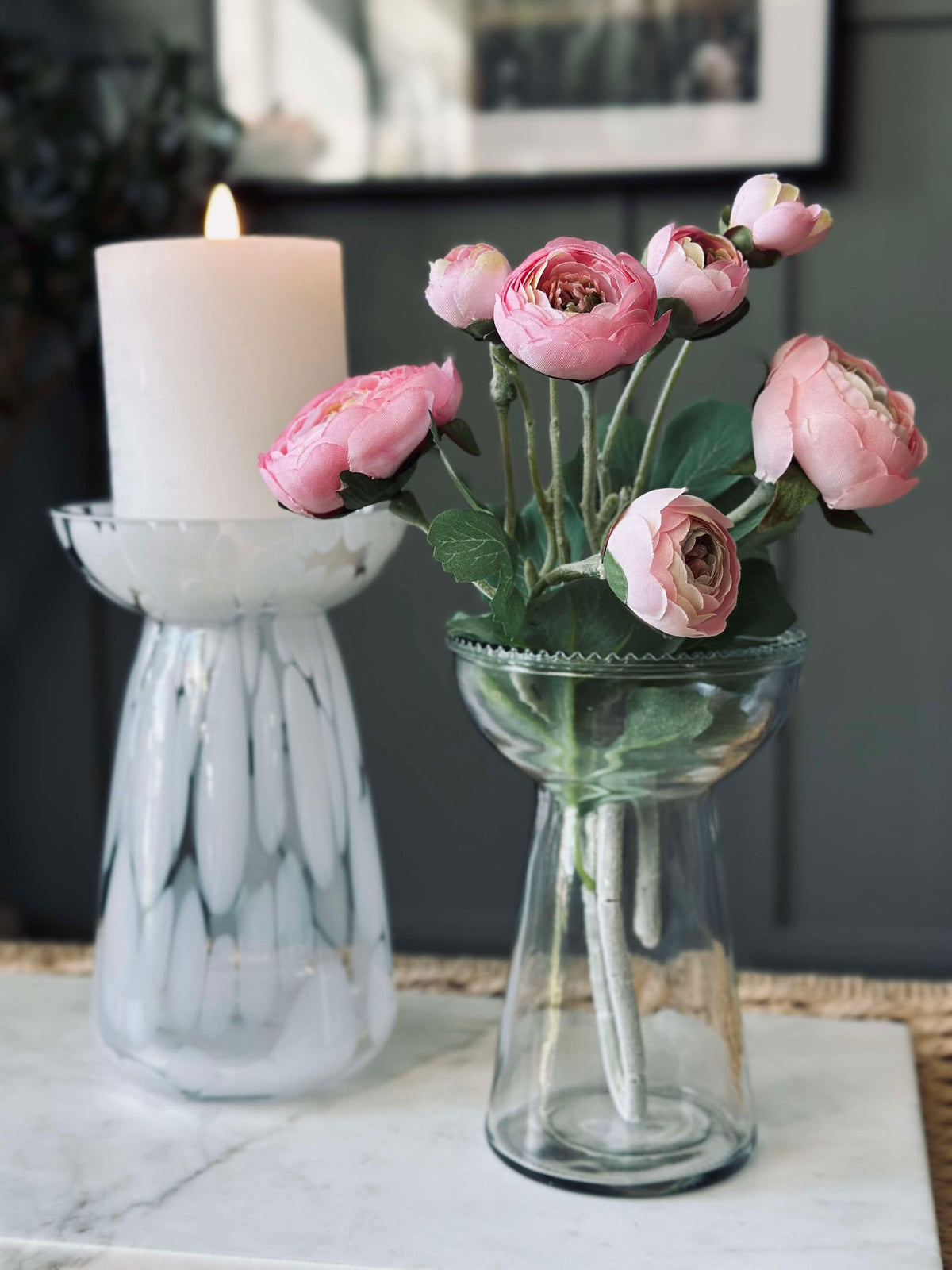 Vase à hyacinthe LARA - Transparent