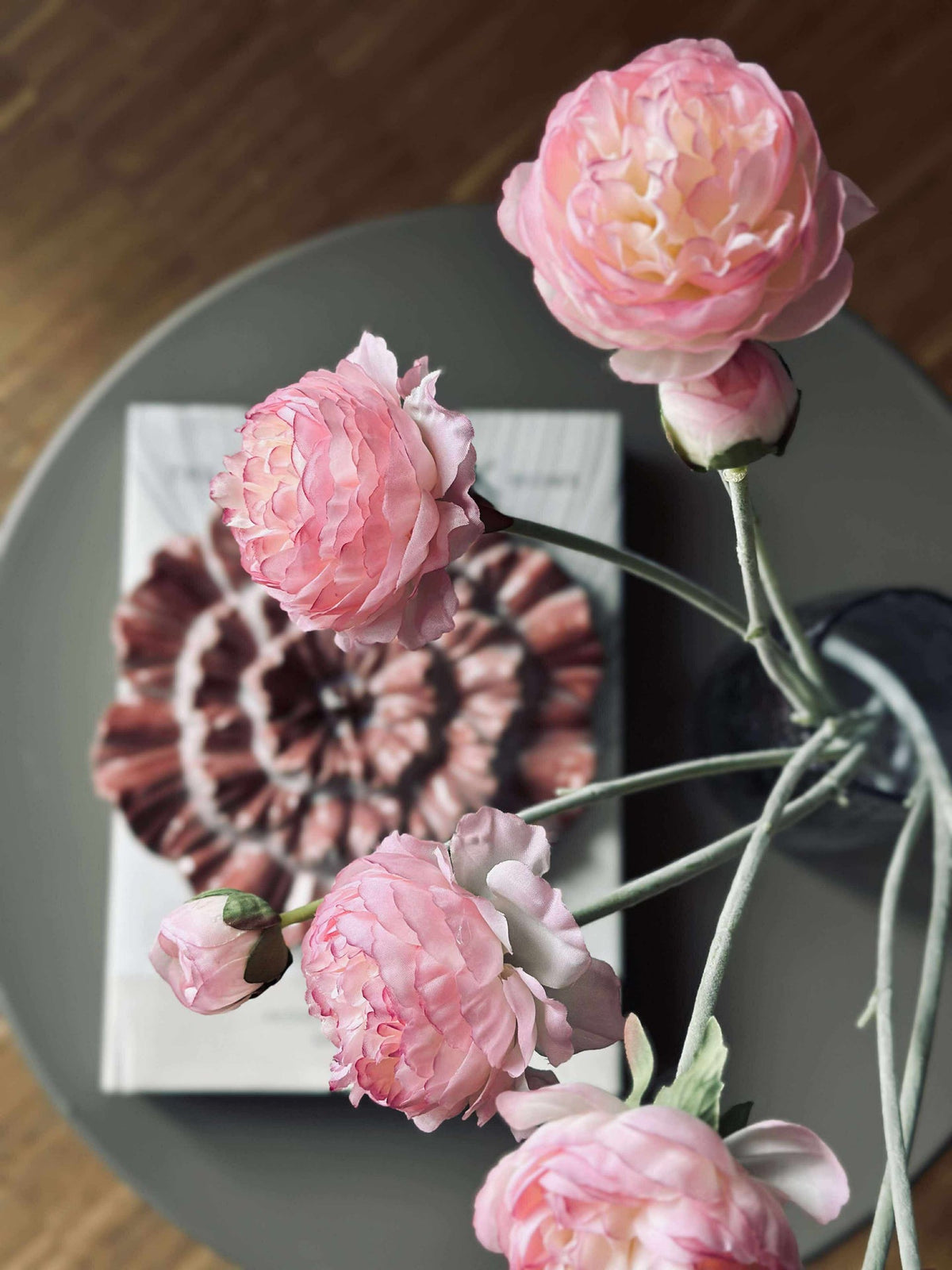 Tige de renoncule - Rose
