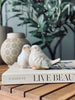 Paire d’oiseaux - Beige