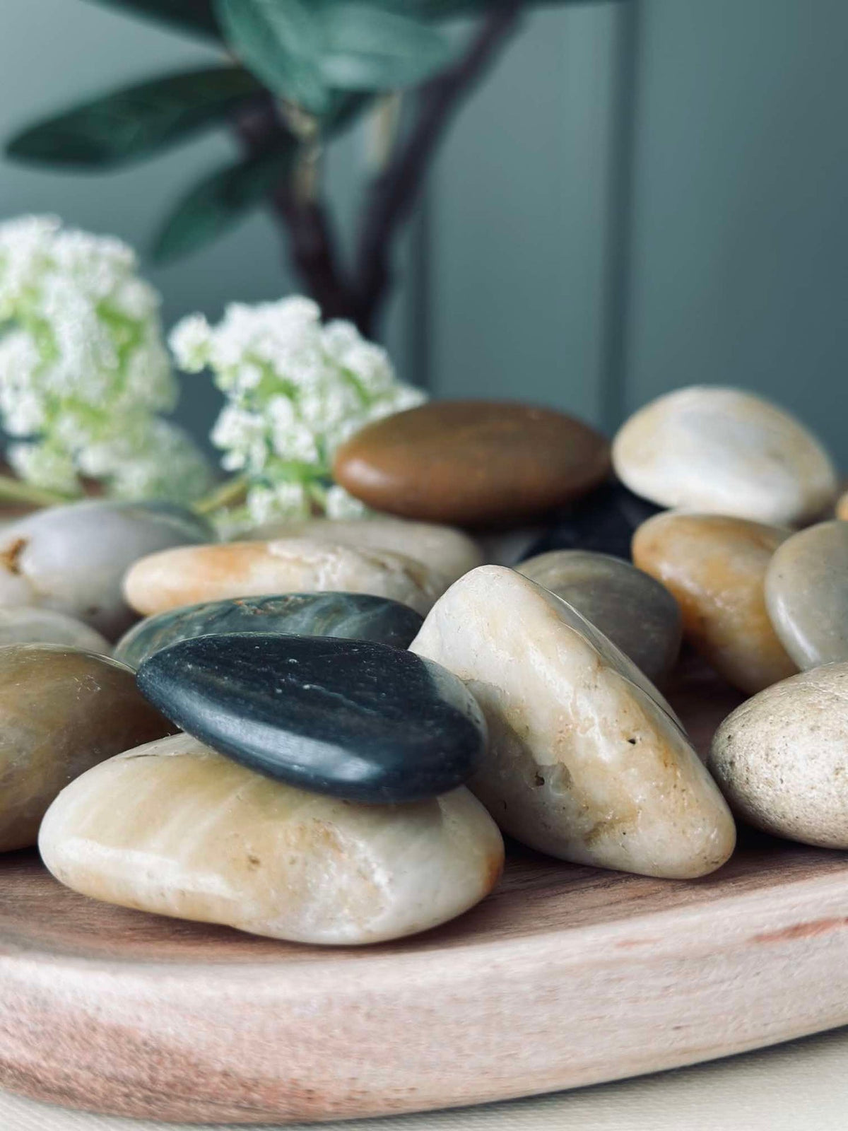 Pierres décoratives - 850 grammes Nature MIX