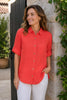 Chemise en mélange de lin