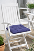 Coussin futon Bleu – 40×40