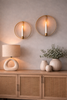 Anneau pour chandelles Gold - Lot de 2