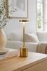 Lampe de table LED KELLY Or - rechargeable