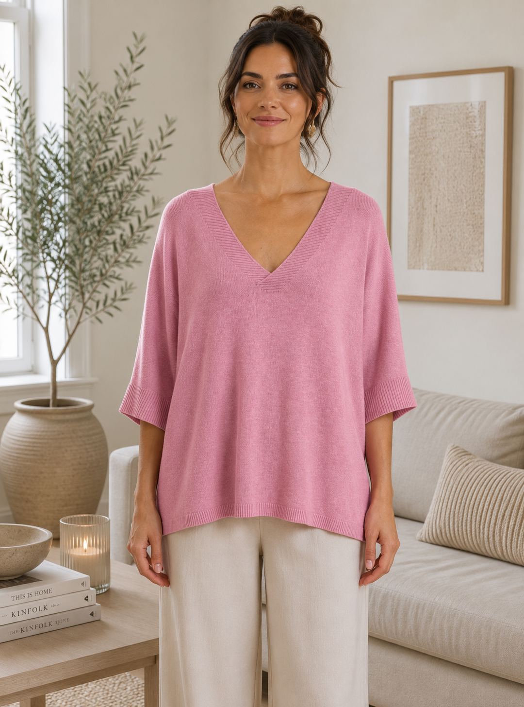 Blouse MdcInaya - Rose chiné