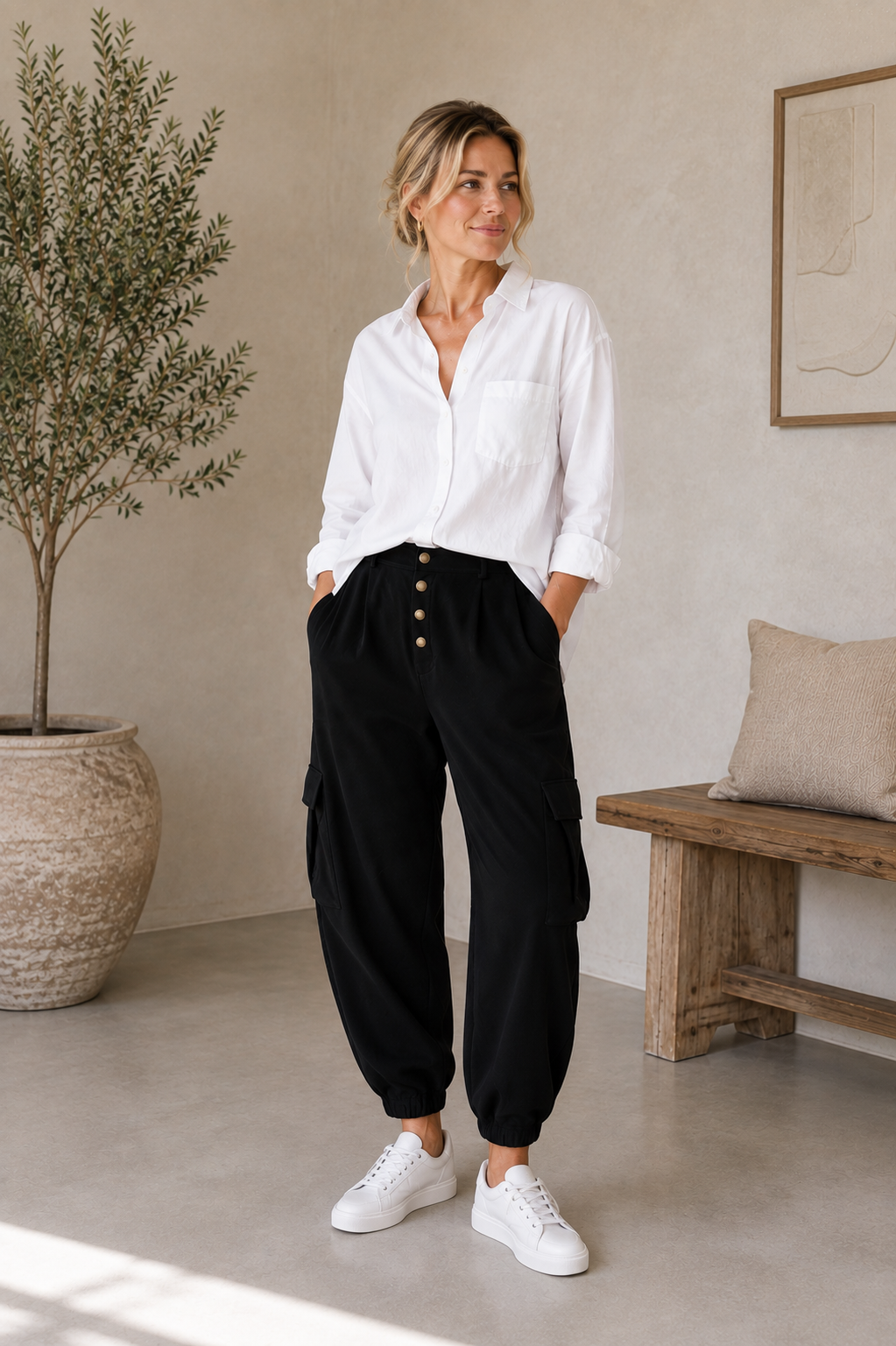Pantalon Amalfi - Black