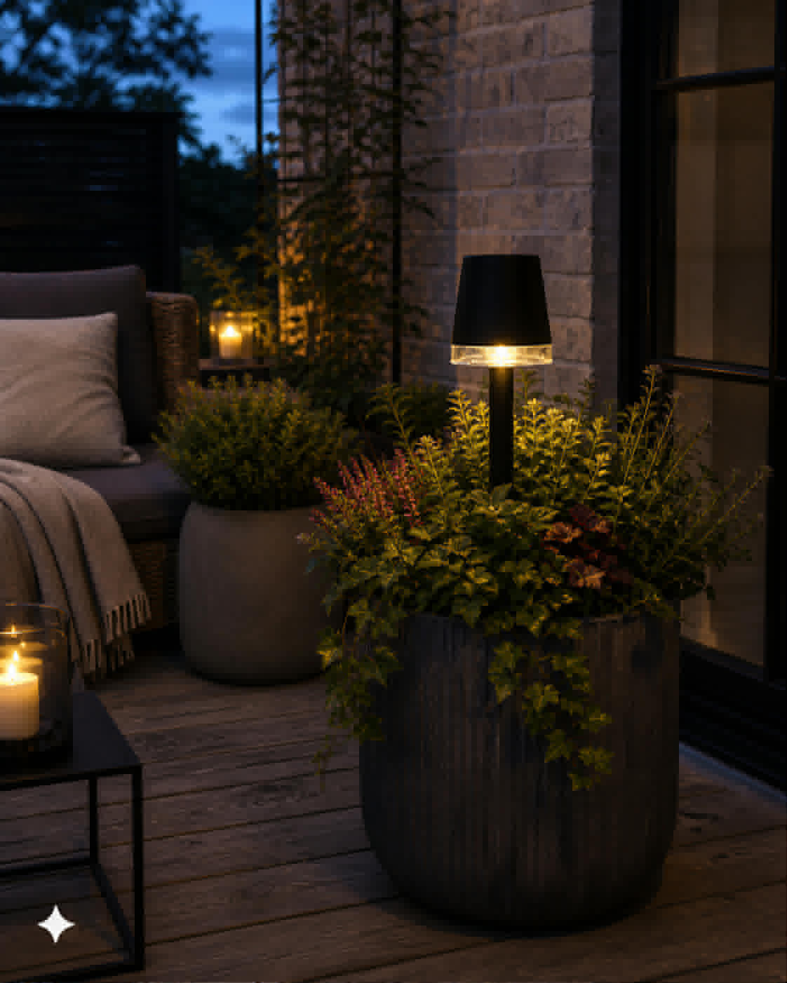 Lampe de jardin KIA solar