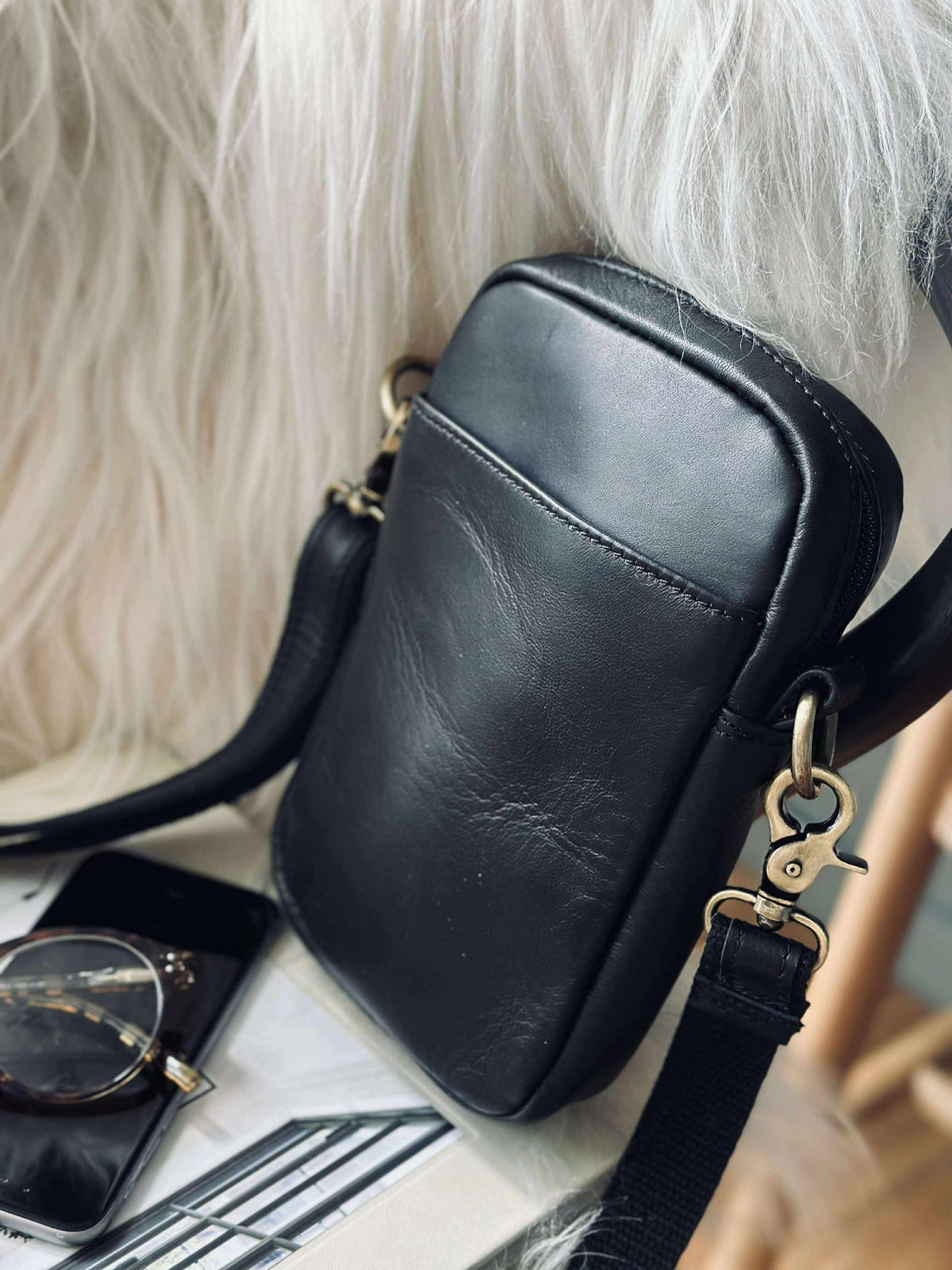 Sac à téléphone Emma - Black