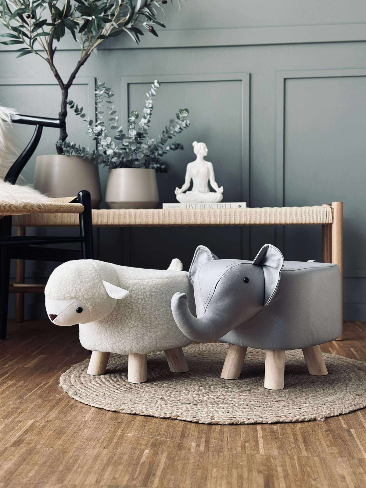 Tabouret enfant éléphant