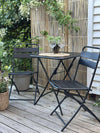 Ensemble bistrot - Black garden
