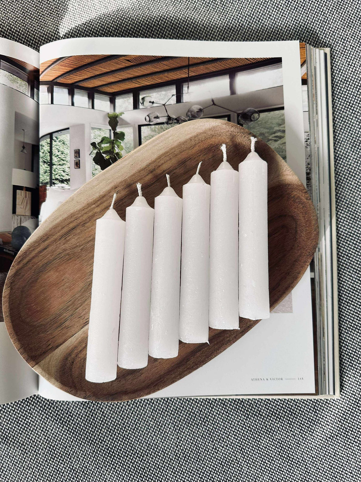Bougies 6 pcs